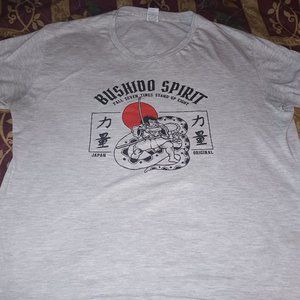 1. It is a Bushido Spirit t- shirt.
